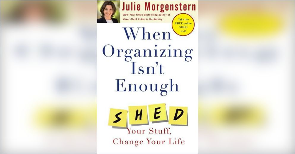 When Organizing Isn T Enough Free Summary By Julie Morgenstern