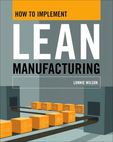 Como Implementar Manufactura Eficiente Lean Manufacturing Resumen Gratuito Lonnie Wilson