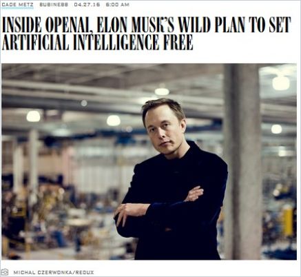 Image of: Inside OpenAI, Elon Musk's Wild Plan to Set Artificial Intelligence Free