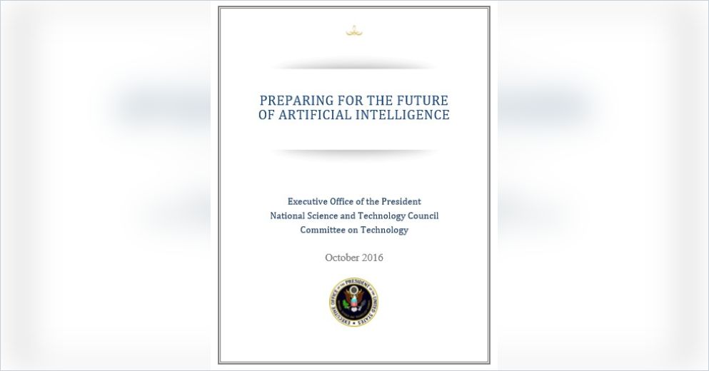 Preparing For The Future Of Artificial Intelligence Version En Ingles Resumen Gratuito The Executive Office Of The President Et Al