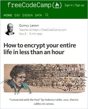 Image of: How to Encrypt Your Entire Life in Less than an Hour