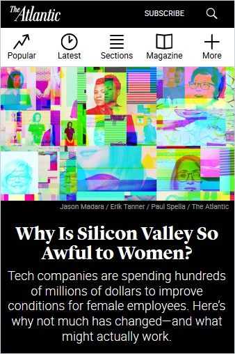 Image of: Why Is Silicon Valley So Awful to Women?