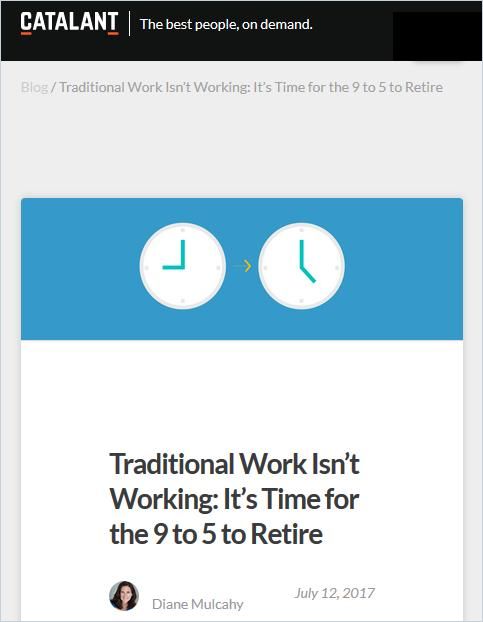 Image of: Traditional Work Isn’t Working
