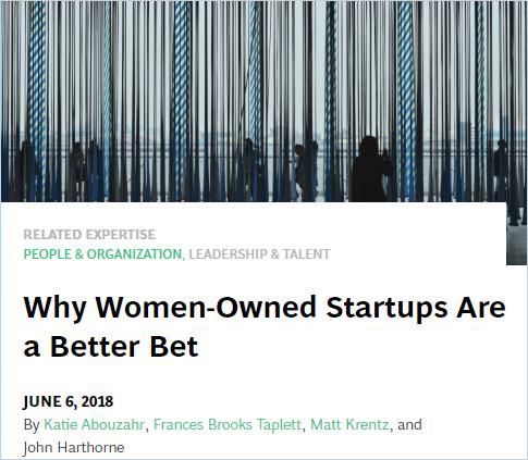 Image of: Why Women-Owned Startups Are a Better Bet
