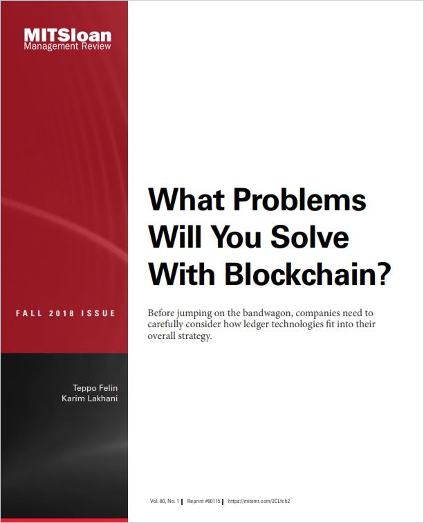 Image of: What Problems Will You Solve with Blockchain?