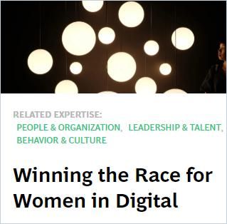 Image of: Winning the Race for Women in Digital