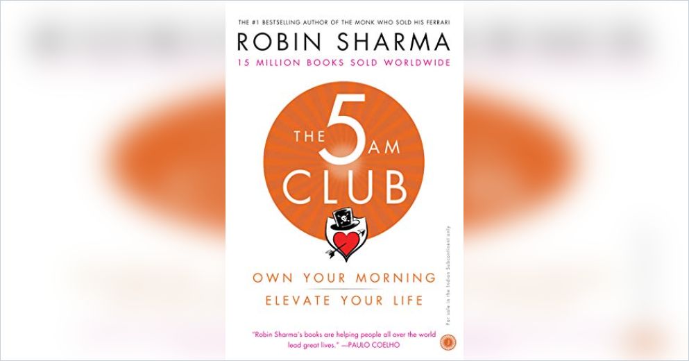 El Club de las 5 de la mañana de Robin Sharma, resumen del libro - Blinkist  Magazine