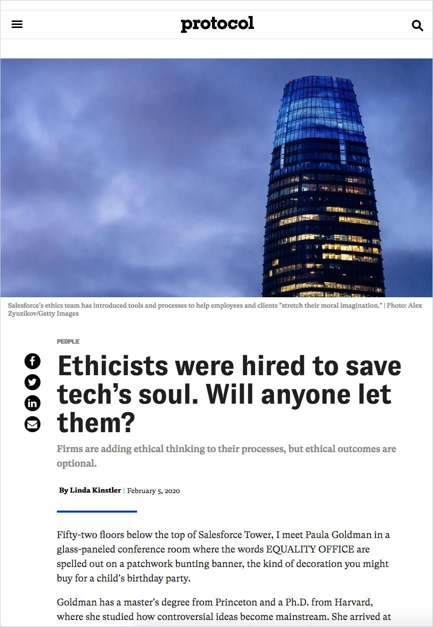 Image of: Ethicists were hired to save tech’s soul. Will anyone let them?