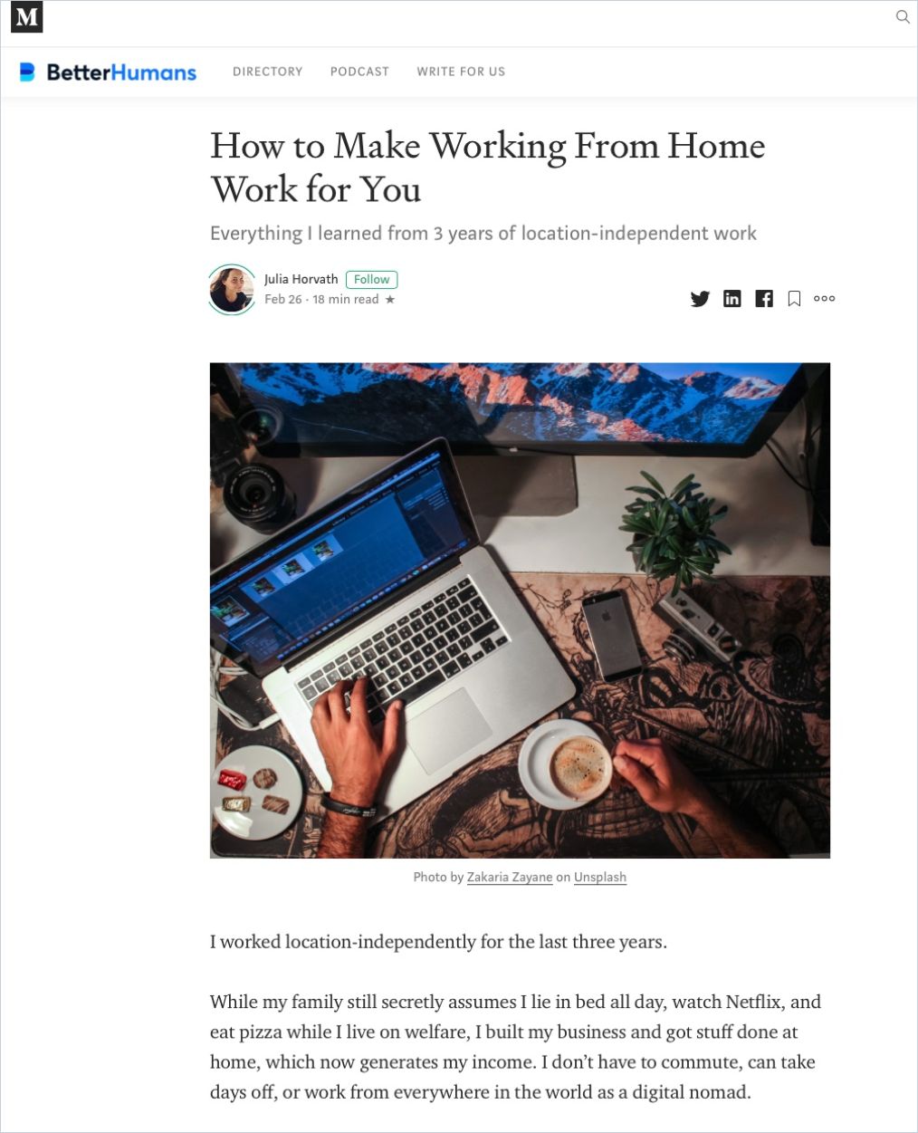 Image of: How to Make Working from Home Work for You