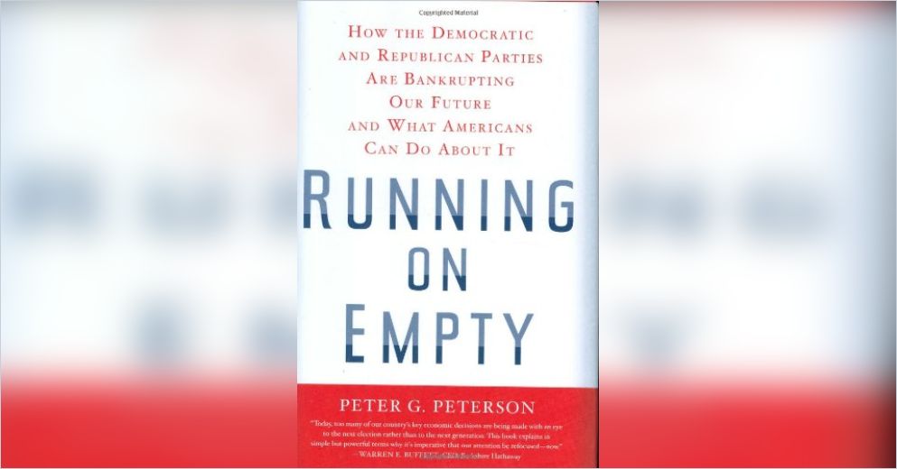 Running On Empty Free Summary By Peter G Peterson