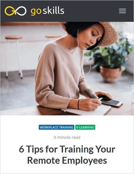 Image of: 6 Tips for Training Your Remote Employees