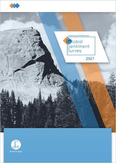 Image of: Learning and Development Global Sentiment Survey 2021