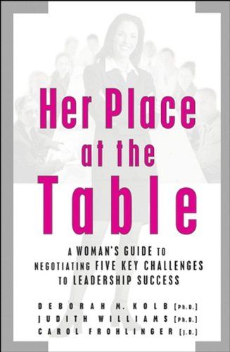 Her Place At The Table Version En Ingles Resumen Gratuito Deborah M Kolb Et Al