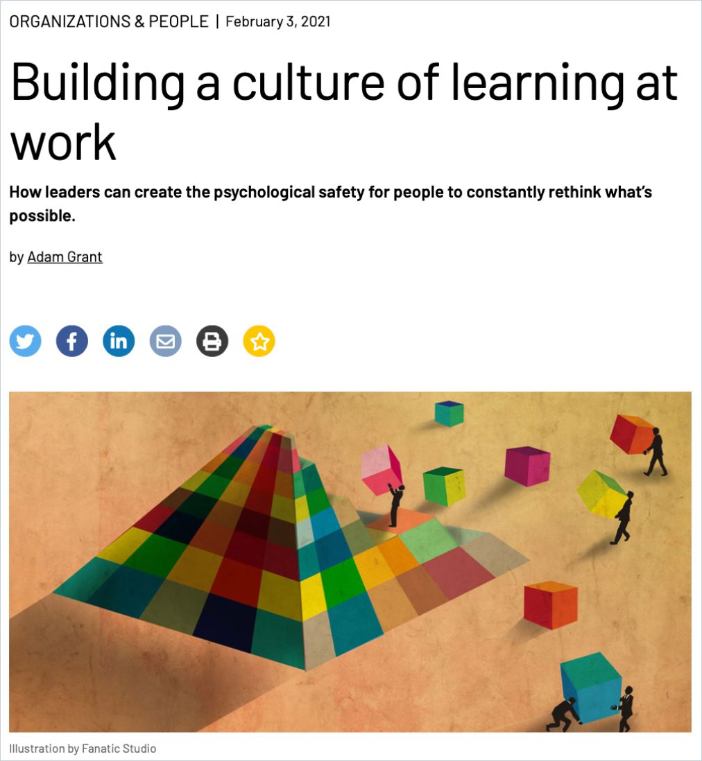Image of: Building a Culture of Learning at Work