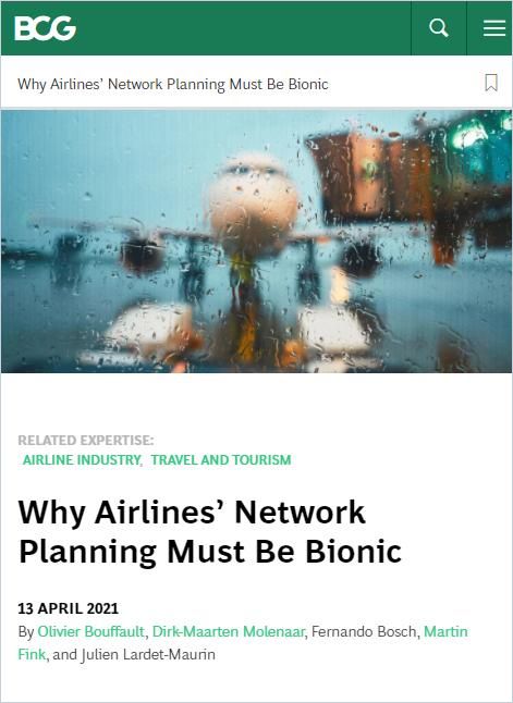Image of: Why Airlines’ Network Planning Must Be Bionic