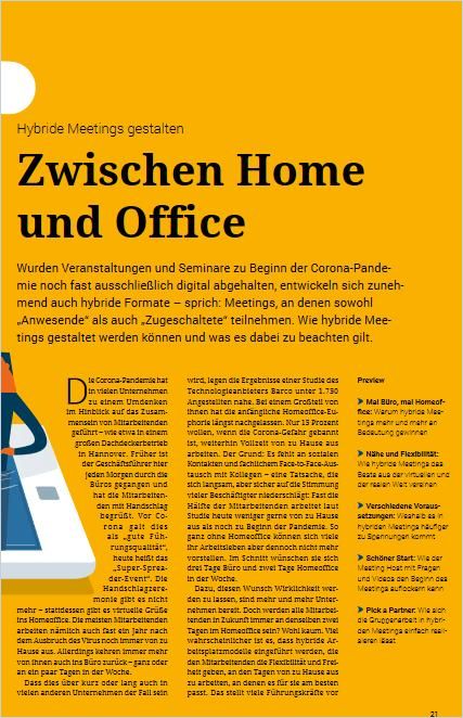 Image of: Zwischen Home und Office