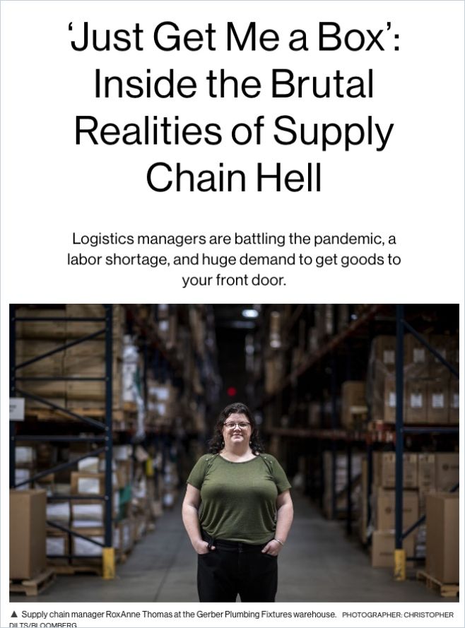 Image of: “Just Get Me a Box”: Inside the Brutal Realities of Supply Chain Hell