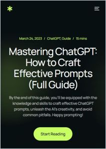 Mastering ChatGPT(Versión en inglés) Resumen gratuito - GPTBot.io