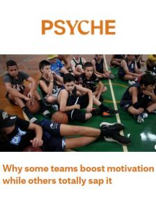 Why some teams boost motivation while others totally sap it