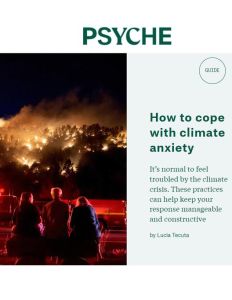 How to cope with climate anxiety