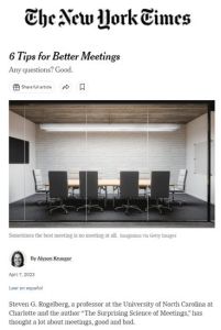 6 Tips for Better Meetings