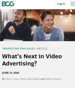 What’s Next in Video Advertising?