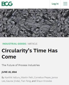 Circularity’s Time Has Come