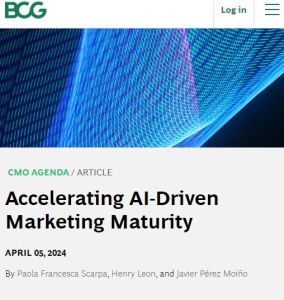 Accelerating AI-Driven Marketing Maturity