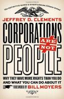 Corporations Are Not People