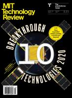 10 Breakthrough Technologies 2020