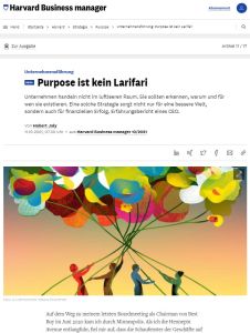 Purpose ist kein Larifari