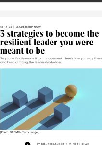 3 Strategies to Become the Resilient Leader You Were Meant to Be