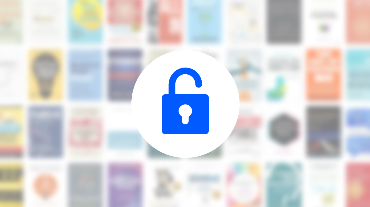 Unlock library, try it for free